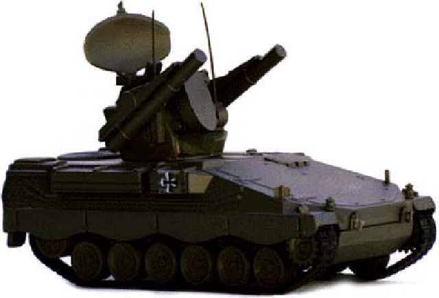 SPZ Euromissile ROLAND 2 on Marder 1 ICV tank