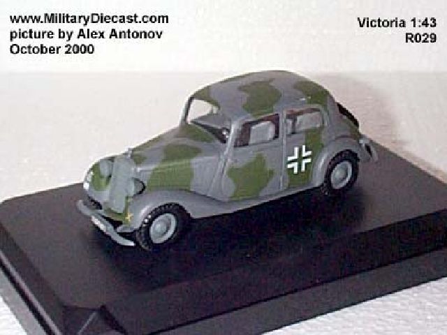 MERCEDES 170V WEHRMACHT with camouflage