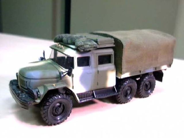 ZIL-131 Army Truck Double Cab
