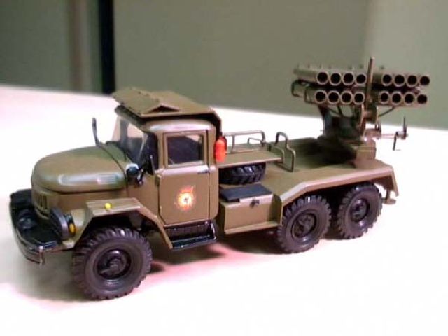 ZIL-131 MLRS BM-14-16 GRAD