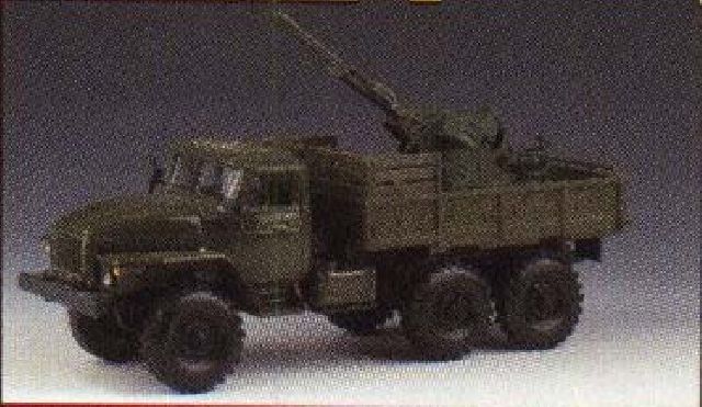 Ural-4320 with ZU-23-2 AA Gun