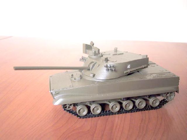 VENA 120-mm Howitzer on BMP-3 Chassis Green