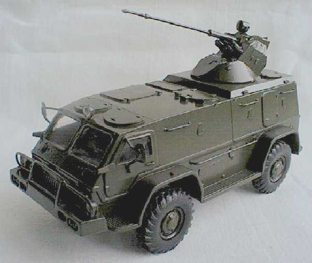 VODNIK GAZ-39371 with BTR-80A Turret