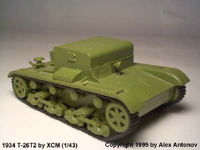 1933 Soviet T-26T2 Tank Retriever on T-26 Chassis